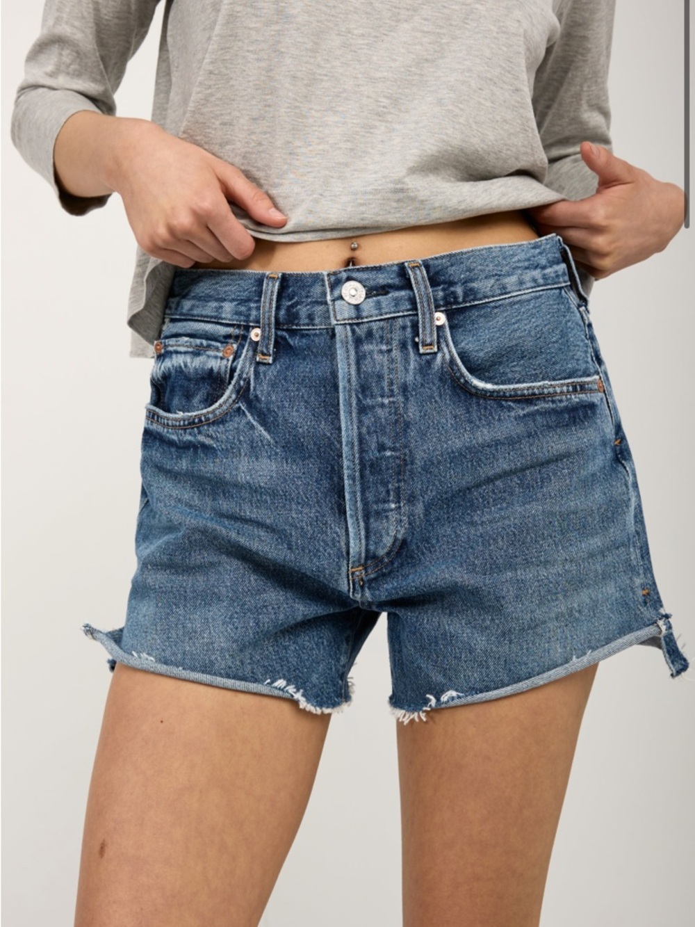 Citizens of humanity Marlow shorts in amaretto